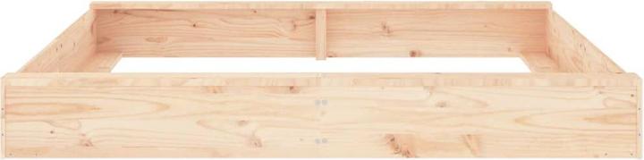 Actual product image VidaXL Sandkasten mit Sitzen Quadratisch Massivholz