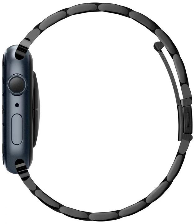 Actual product image Spigen MODERN FIT BAND Apple Watch 4 / 5 / 6 / 7 / 8 / SE (38 / 40 / 41MM) BLACK (38 mm, 40 mm, 41 mm, Stainless steel)