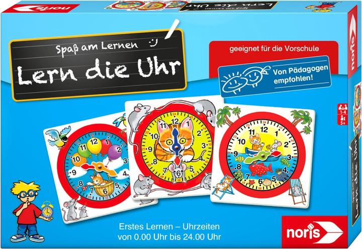 Actual product image Noris Learn the clock (German)