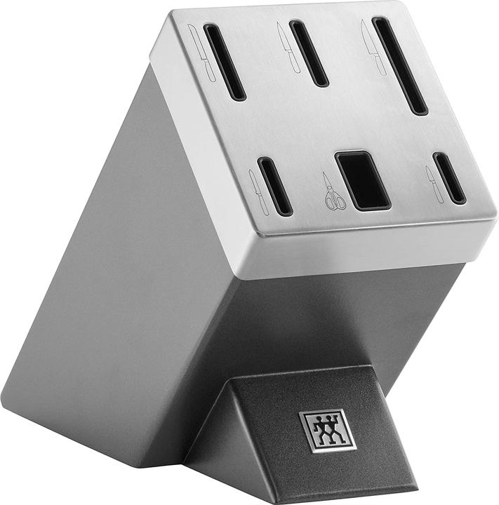 Image du produit Zwilling 1002455 Gourmet Bloc à couteaux auto-affûtés 7 pièces, gris
