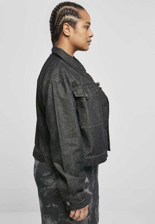 Produktbild Urban Classics Ladies Short Oversized Denim Jacket (L)