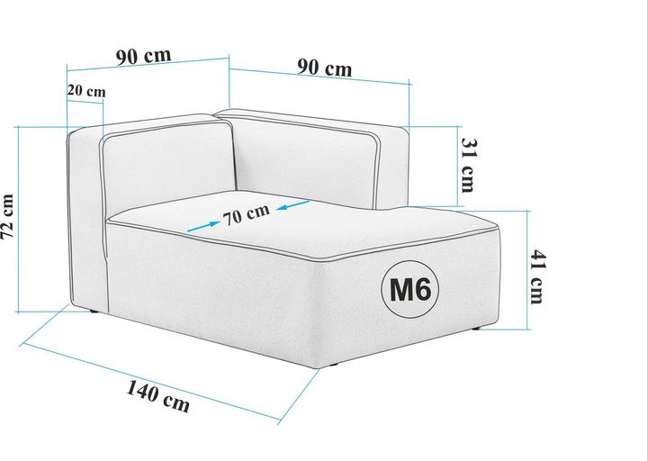 Actual product image Atelier del Sofa More (1-seater)