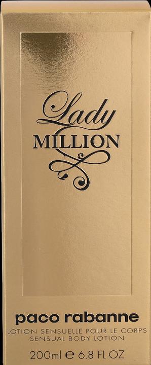 Produktbild Paco Rabanne Lady Million (Körperlotion, 200 ml)