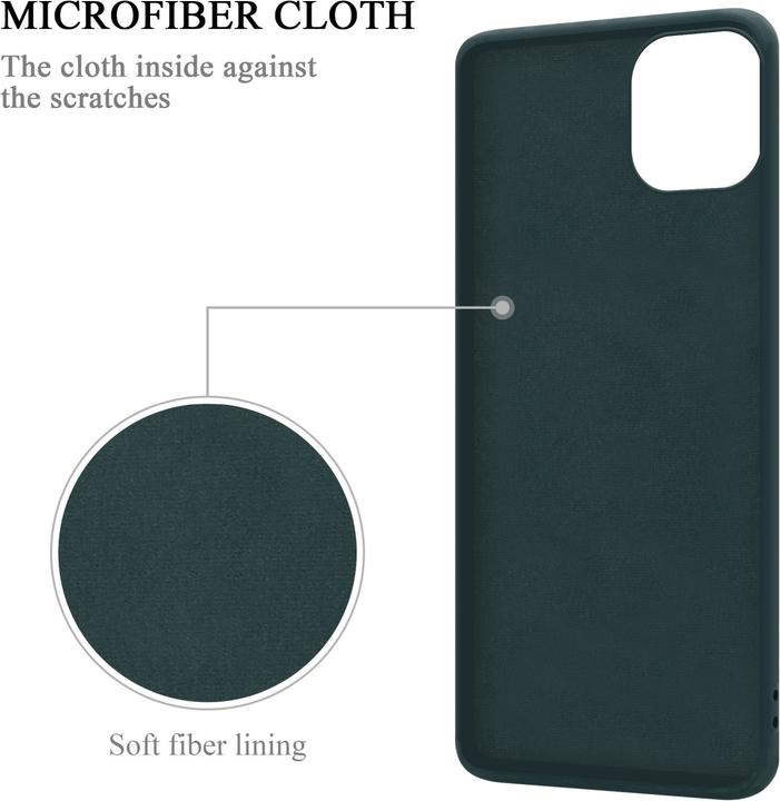 Actual product image Cadorabo Case for Apple iPhone 14 PLUS in TPU Liquid Ring Silicone Case Style (Apple iPhone 14 Plus)