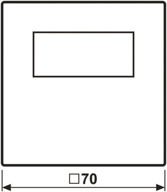Actual product image JUNG HOME BTLS1791SW Room Thermostat Display