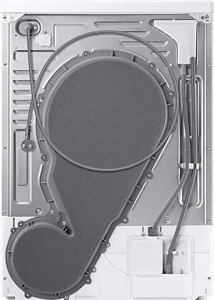 Actual product image Samsung DV80T6220LH Clothes Dryer Freestanding Front Loader A+++ (8 kg, Right)
