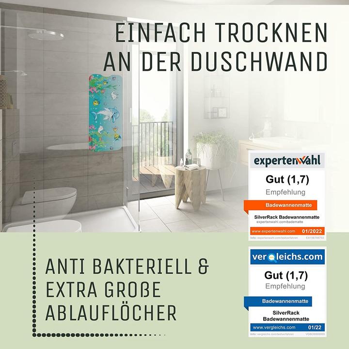Produktbild Silverrack Badewannenmatte (100 x 40 cm)