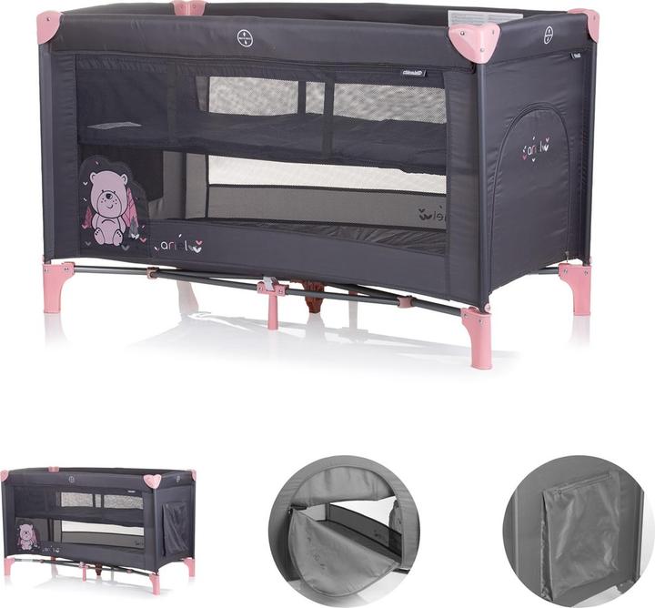 Image du produit Chipolino lit de voyage Ariel 2 niveaux
