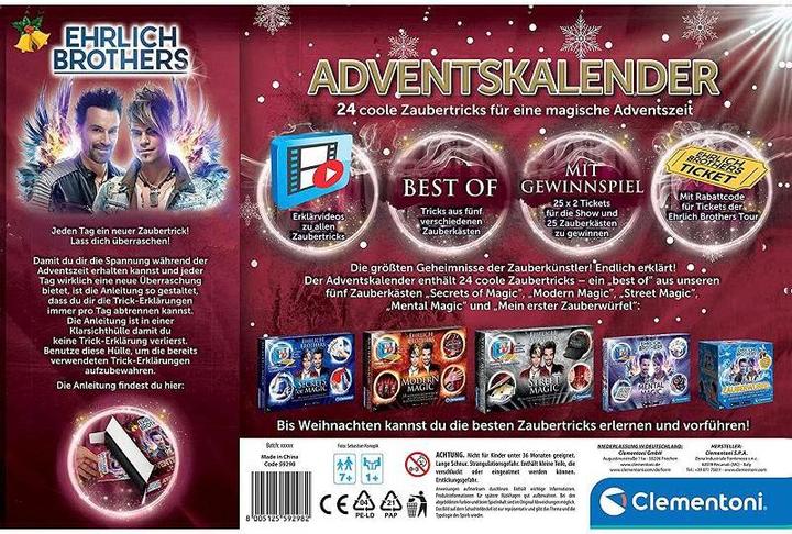 Produktbild Clementoni Ehrlich Brothers Magie