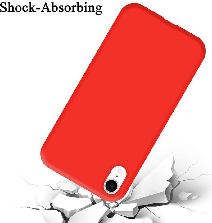 Actual product image Cadorabo TPU Liquid Silicone Case Cover (Apple iPhone XR)