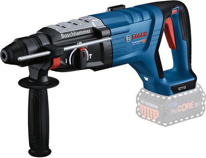Immagine prodotto Bosch Petfood Martello rotante a batteria GBH 18V-28 D Professional solo, 18 volt (blu/nero, senza batteria e (Senza fonte di alimentazione esterna)