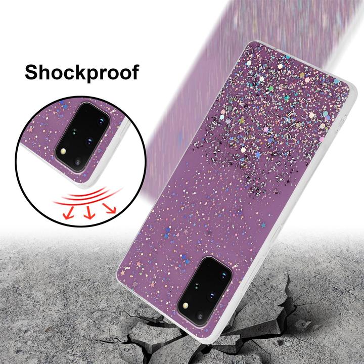 Immagine prodotto Cadorabo Copertura in TPU scintillante (Samsung Galaxy S20+)