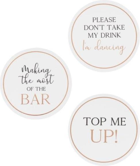 Image du produit Ginger Ray Dessous de verre pour le mariage
