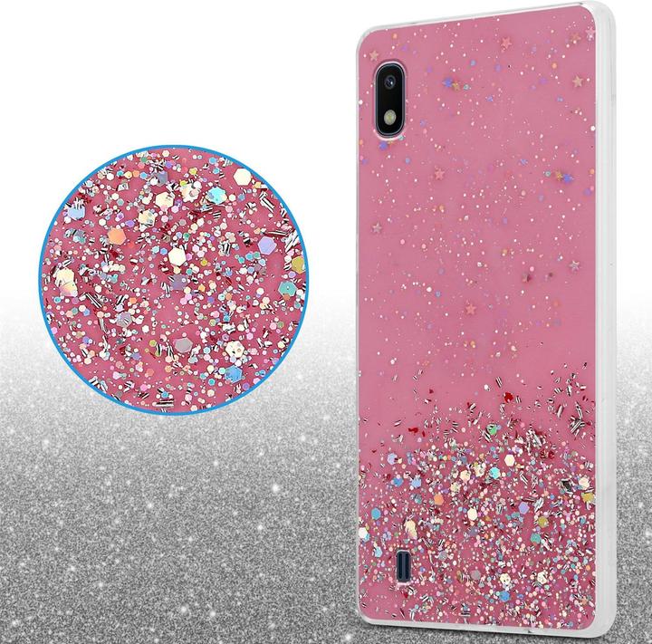 Immagine prodotto Cadorabo Copertura in TPU scintillante (HTC One M10, Samsung Galaxy A10)