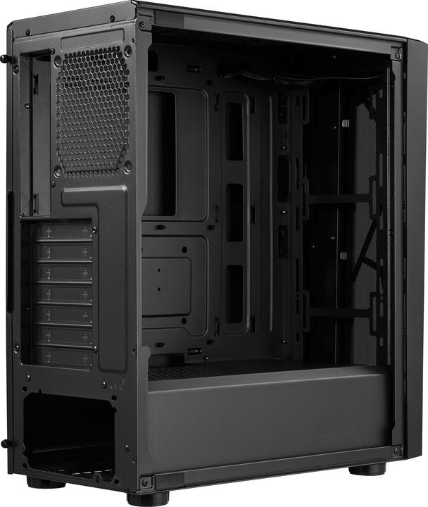 Actual product image Cooler Master CMP 510 ARGB MIDI TOWER CASE WITH WINDOW + MWE V2 230 V 650 W 80+ BRONZE POWER SUPPLY UNIT (ATX, mATX, Mini-ITX)