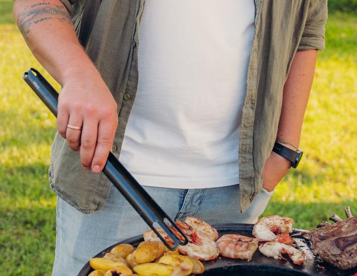 Actual product image Höfats Barbecue Tongs black
