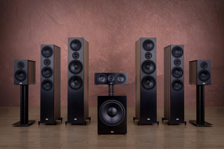 Produktbild Heco AURORA XT 1000 BLACK/WALNUT (1 Paar, 230 W)