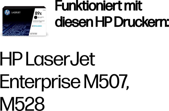 Produktbild HP 89X (BK)