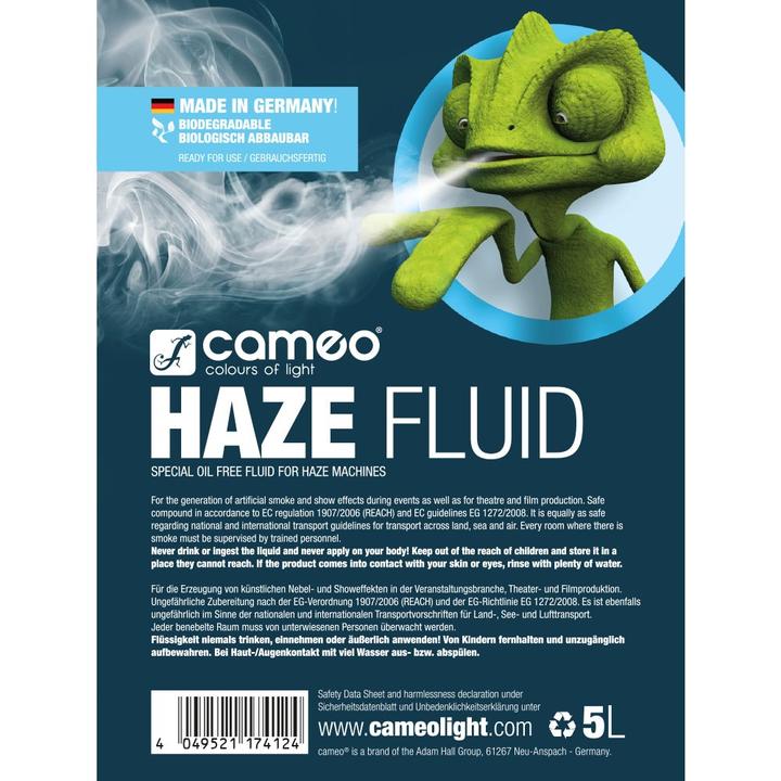 Actual product image HAZE FLUID 5 L Hazefluid (Fog fluid)