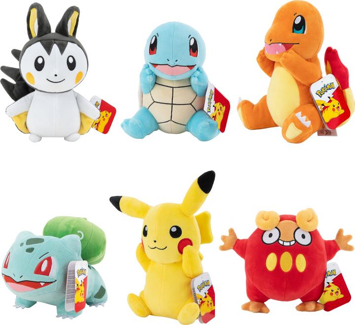 Produktbild Pokémon Plüschfiguren Version A (20 cm)