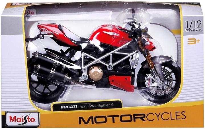 Produktbild Maisto 1:12 Modellmotorrad Ducati mod Streetfighter S
