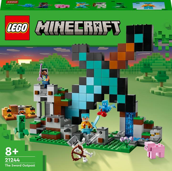 Actual product image LEGO 21244 The Sword Outpost (21244, LEGO Minecraft)