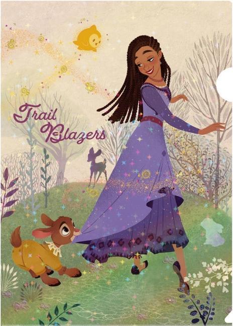 Image du produit Disney Pochette transparente 'Wish' hologramme (A4)