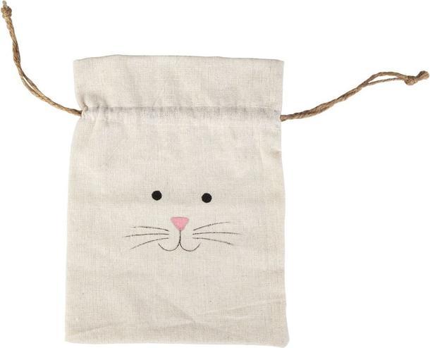 Produktbild MICA Living Geschenkbeutel - Ostern - aus Textil - ca. 18 x 24 cm (Geschenktüte)
