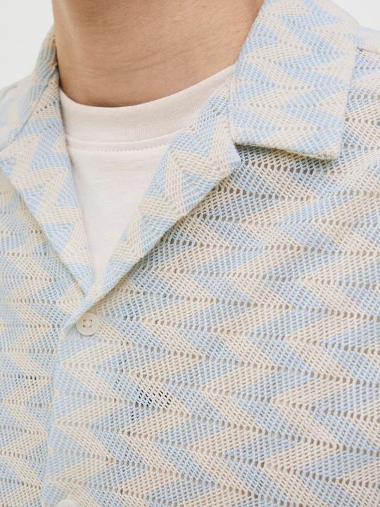 Produktbild Jack & Jones Jorsummer Luke Texture Resort Shirt Ss (XL)