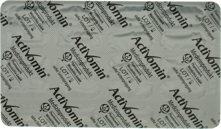 Nährwerte und Zutaten Activomin Huminsäuren (120 Stück, 491.40 ml, 104 g)