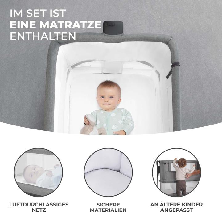 Produktbild KinderKraft Neste Grow Hellgrau