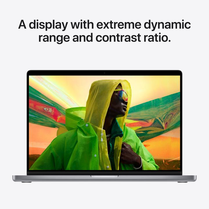 Produktbild Apple MacBook Pro 14 – Late 2021 (14.20", M1 Pro, 16 GB, 1000 GB, DE)