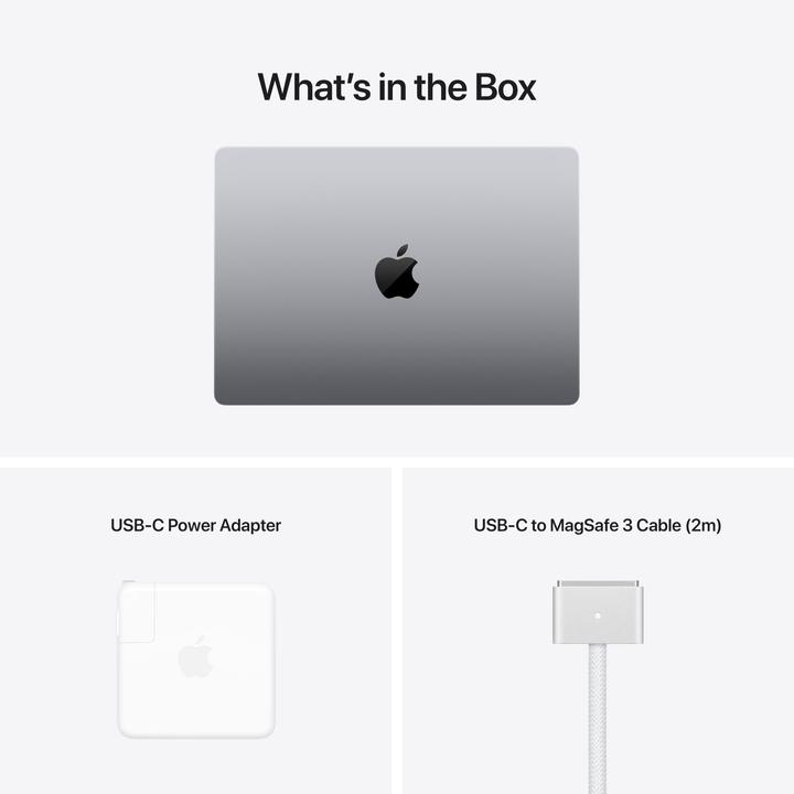 Produktbild Apple MacBook Pro 14 – Late 2021 (14.20", M1 Pro, 16 GB, 1000 GB, DE)