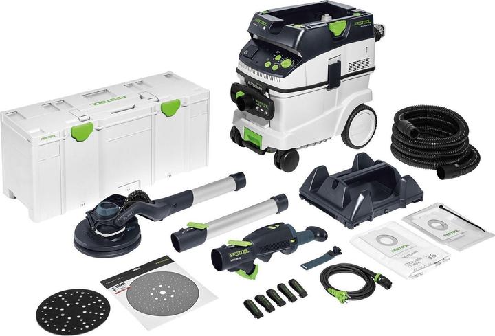 Produktbild Festool Langhalsschleifer- und Sauger-Set LHS 2 225/CTM 36-Set (Wand- & Deckenschleifer, 400 W)