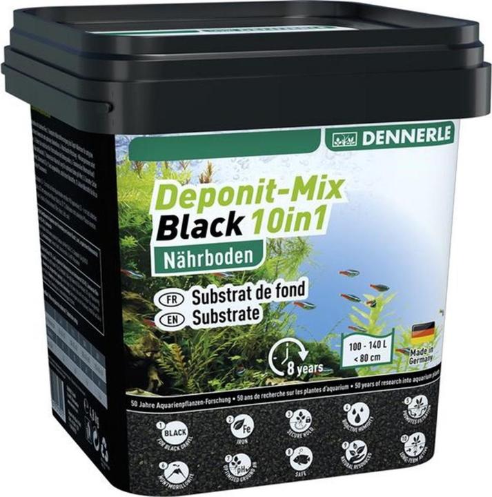 Produktbild Dennerle DeponitMix Black 10in1, 4.8kg (Aquarium Reinigung)