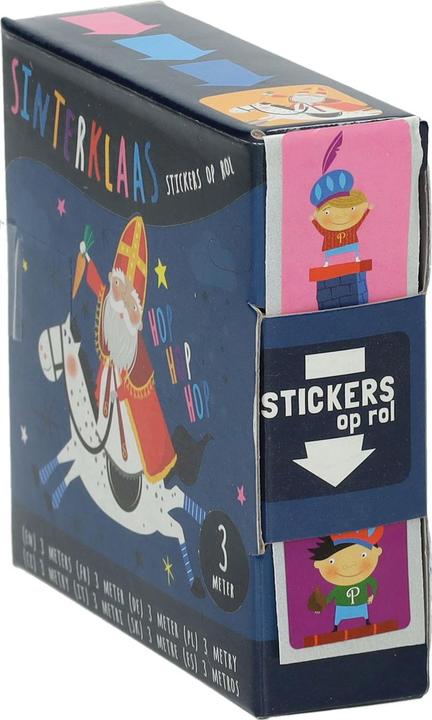 Produktbild Wins Holland Sinterklaas-Aufkleber auf einer Rolle, 3 Meter