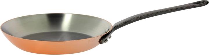 Immagine prodotto de Buyer Padella Prima Matera - Manico In Ghisa ø32cm (32 cm, Padella per friggere, Rame, Acciaio inossidabile)