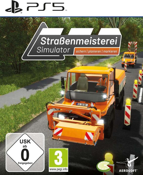Immagine prodotto Aerosoft Simulatore di manutenzione stradale (PS5, DE)