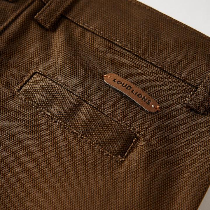Image du produit VidaXL Pantalon enfant Cognac 116,Matière : 60% coton. 37 (116)