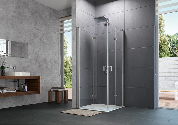 Silver matt ESG grey glass with anti-plaque