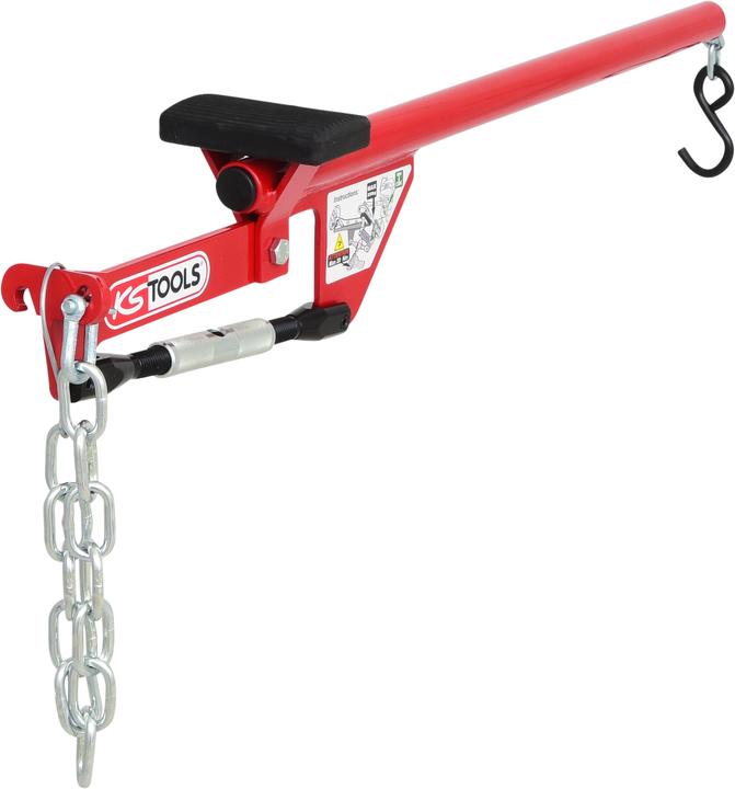 Actual product image KS Tools Universal axle lever with chain