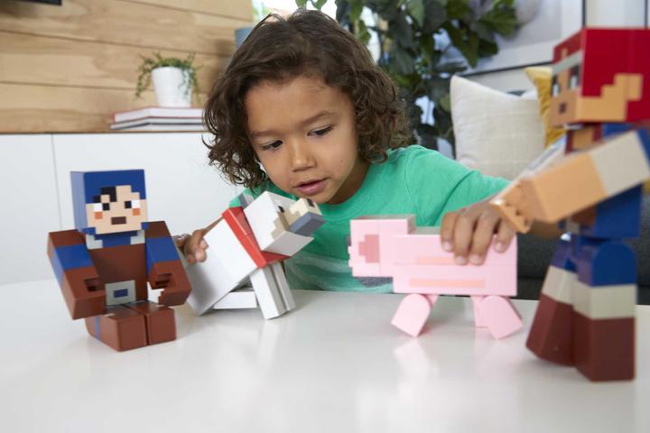 Actual product image Minecraft Fusion Large Figures Assortment