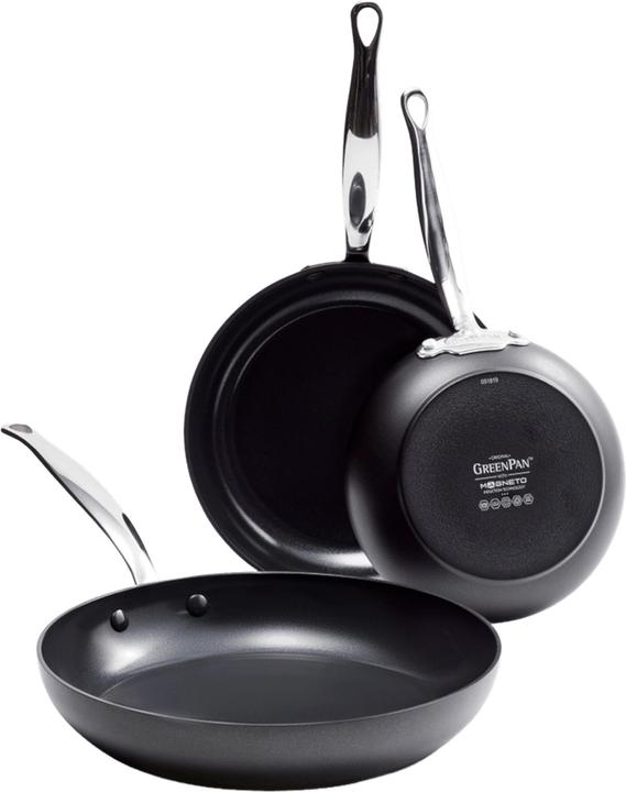 Greenpan Barcelone Infinity Pro (28 cm, Ensemble de casseroles et de poêles de cuisson, Aluminium)