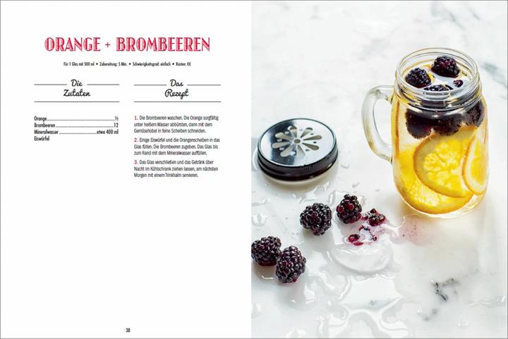 Produktbild Detox Wasser - zum Fasten, Abnehmen und Wohlfühlen. Mit Früchten, Gemüse, Kräutern und (Deutsch, Sonia Lucano, 2021)