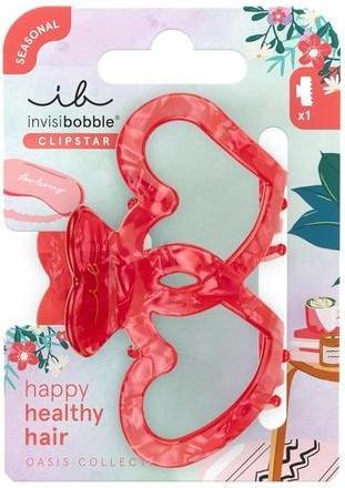 Actual product image Invisibobble Clipstar M Oasis Lover's Nest Heart Shaped Hair Clip Stylish (1 pcs.)