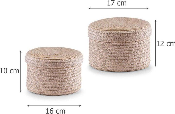 Produktbild Zeller Present Korb-Set (2 x)