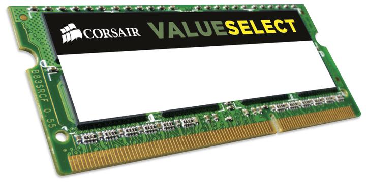 Actual product image Corsair Value Select (1 x 4GB, 1333 MHz, DDR3-RAM, SO-DIMM)