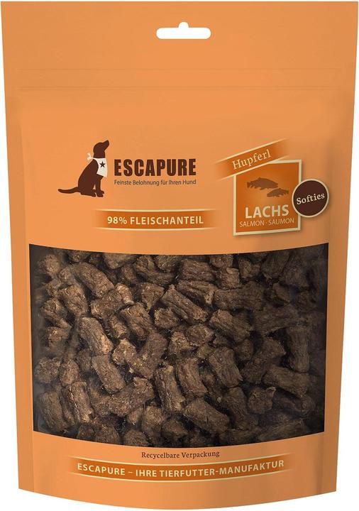 Produktbild Escapure Lachs Hupferl Hundesnacks (Adult, 1 Stk., 150 g)