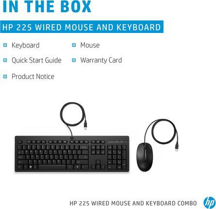 Actual product image HP 225 (CH, Cable)