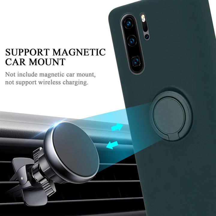 Image du produit Cadorabo TPU Liquid Ring Silicone Case Cover (Huawei P30 Pro)